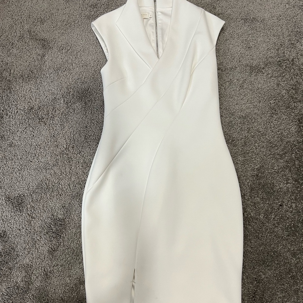 Like new, white Ted Baker dress